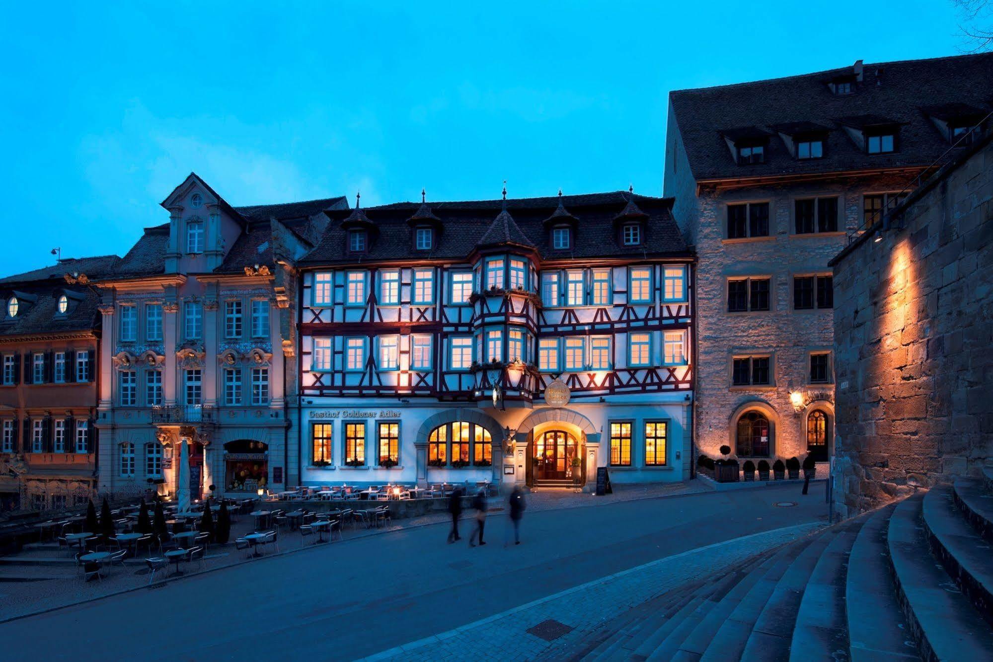 Stadt-Gut-Hotel Gasthof Goldener Adler Schwäbisch Hall Esterno foto