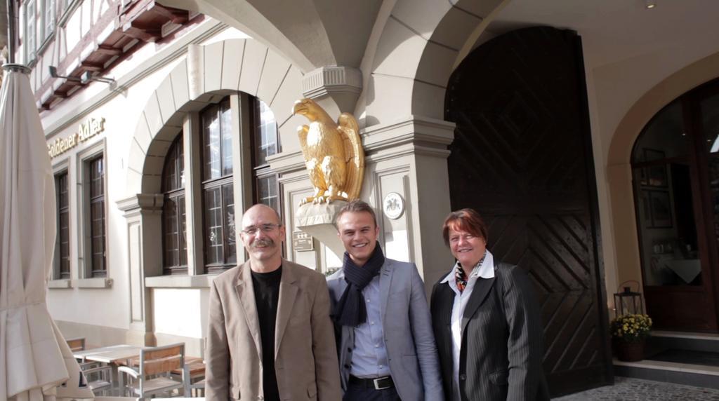 Stadt-Gut-Hotel Gasthof Goldener Adler Schwäbisch Hall Esterno foto